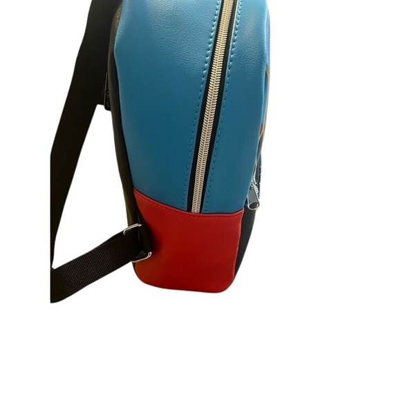 Marvel Ms. Marvel Funko Mini Backpack Blue Geometric Design Collector's Edition - Picture 2 of 7